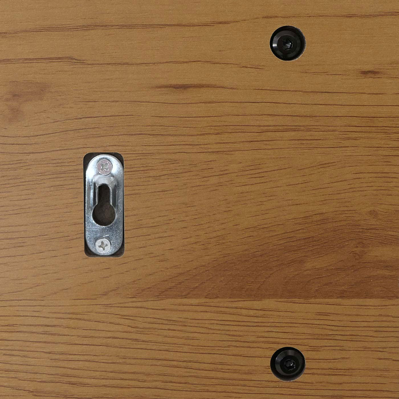 Cosmo Casa - Wandkapstok - 2 Kledingroedes - 4 Haken - Scandinavische Stijl - Metaal - Hout Melamine - Naturel - 20x80x27cm