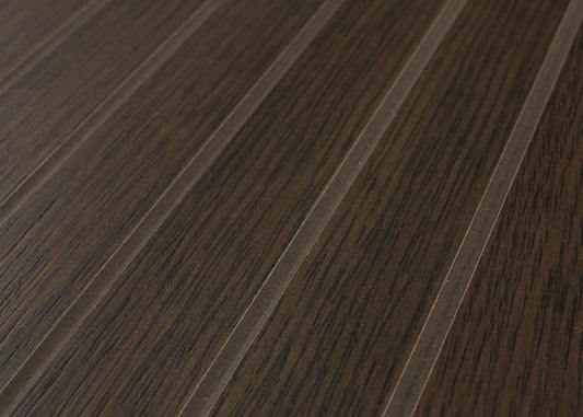 Cosmo Casa - Wandkapstok - 2 Kledingroedes - 4 Haken - Scandinavische Stijl - Metaal - Hout Melamine - Donkerbruin - 20x80x27cm