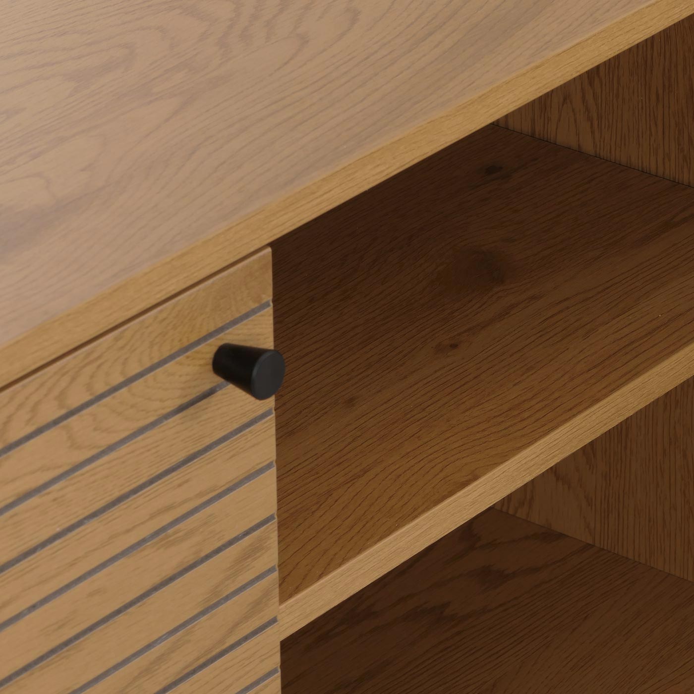 Cosmo Casa - Kledingkast - Ladekast - Scandinavische Stijl - Metaal - Hout Melamine - Naturel - 53x94x35cm