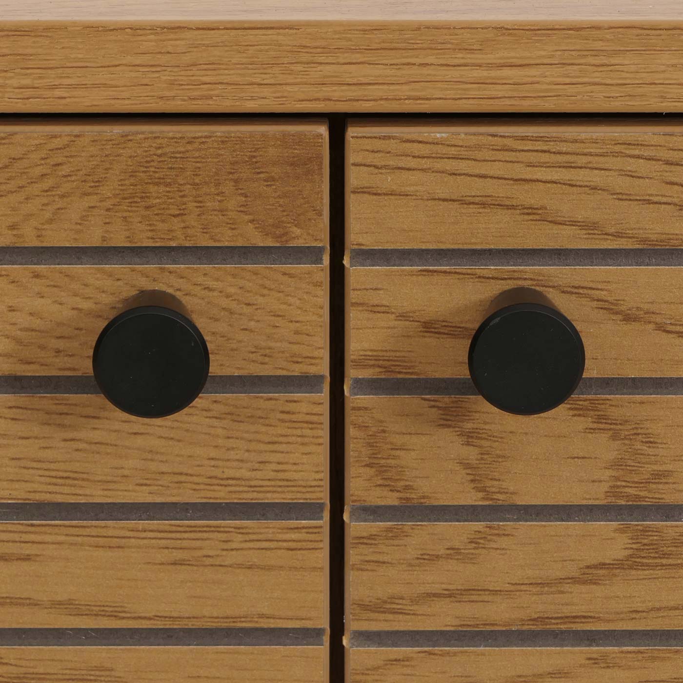 Cosmo Casa - Kledingkast - Ladekast - Scandinavische Stijl - Metaal - Hout Melamine - Naturel - 53x94x35cm