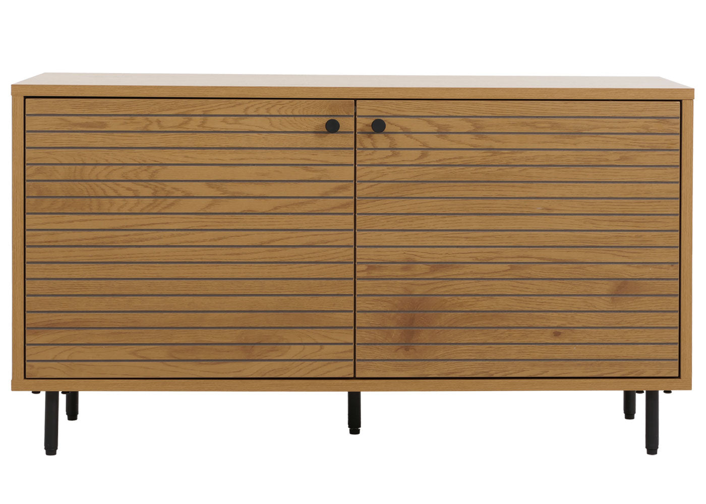 Cosmo Casa - Kledingkast - Ladekast - Scandinavische Stijl - Metaal - Hout Melamine - Naturel - 53x94x35cm