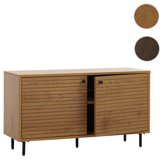 Cosmo Casa - Kledingkast - Ladekast - Scandinavische Stijl - Metaal - Hout Melamine - Naturel - 53x94x35cm