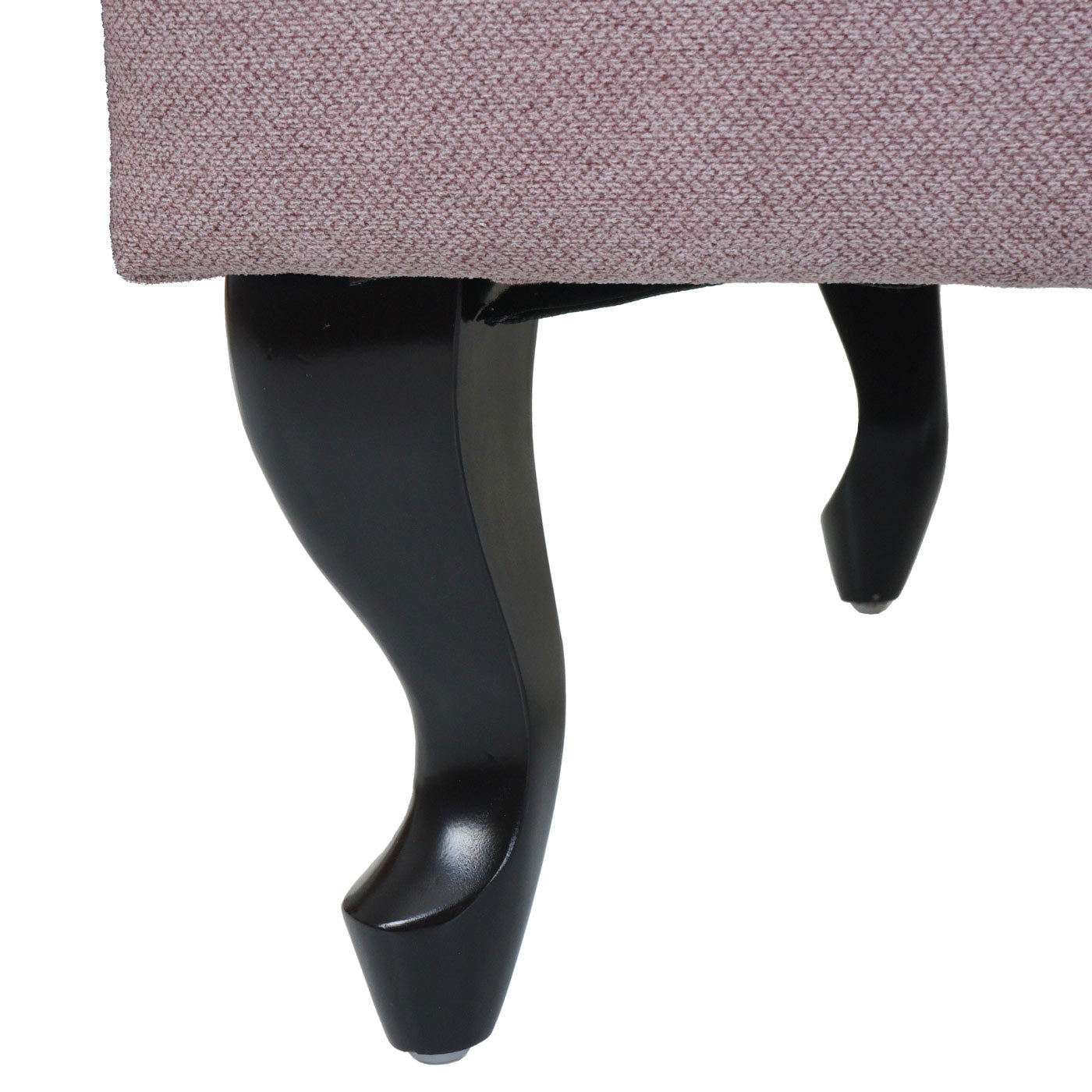 Cosmo Casa - Chesterfield Poef - Voetensteun - Waterafstotende Textiel - Lichtroze