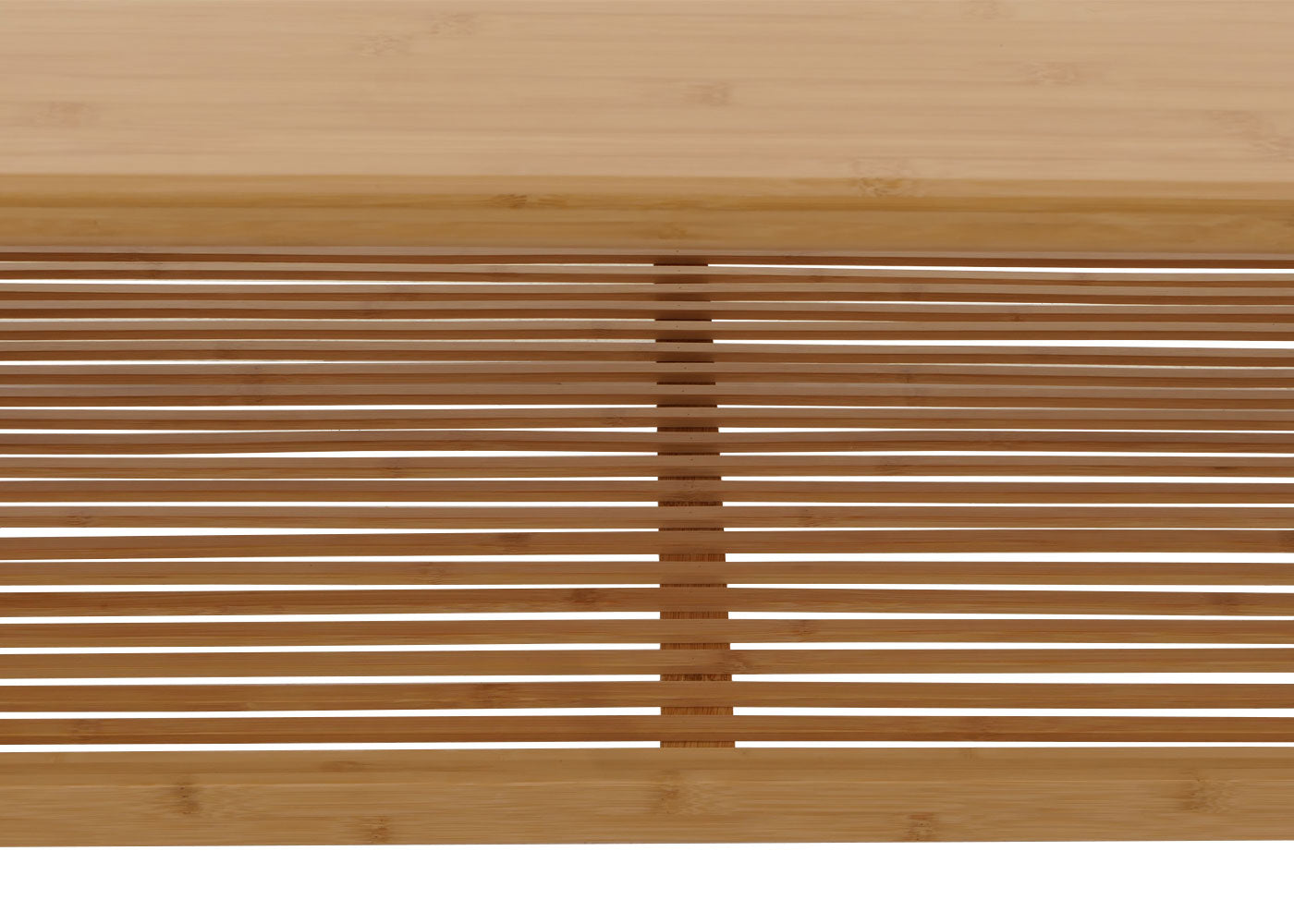 Cosmo Casa - Bamboe Salontafel - Woonkamertafel - Salontafel - Bijzettafel - Opbergvak - FSC Gecertificeerd - 46x97x55cm