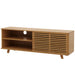 Cosmo Casa - Bamboe TV-rek - TV-tafel - Lowboard - Ladekast - Opbergvak - FSC Gecertificeerd - 50x140x40cm