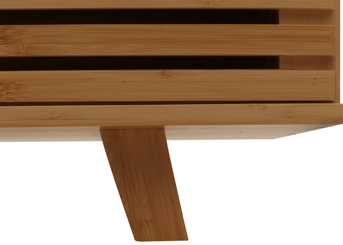Cosmo Casa - Bamboe TV-rek - TV-tafel - Lowboard - Ladekast - Opbergvak - FSC Gecertificeerd - 50x140x40cm