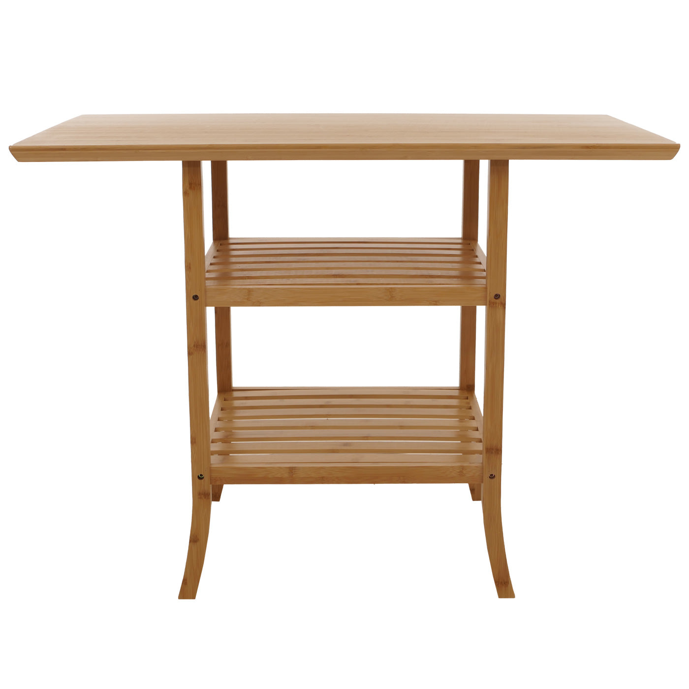 Cosmo Casa - Bamboe Tafel - Balkontafel - Bijzettafel - Eettafel - Multifunctionele Tafel - FSC Gecertificeerd - 100x60cm