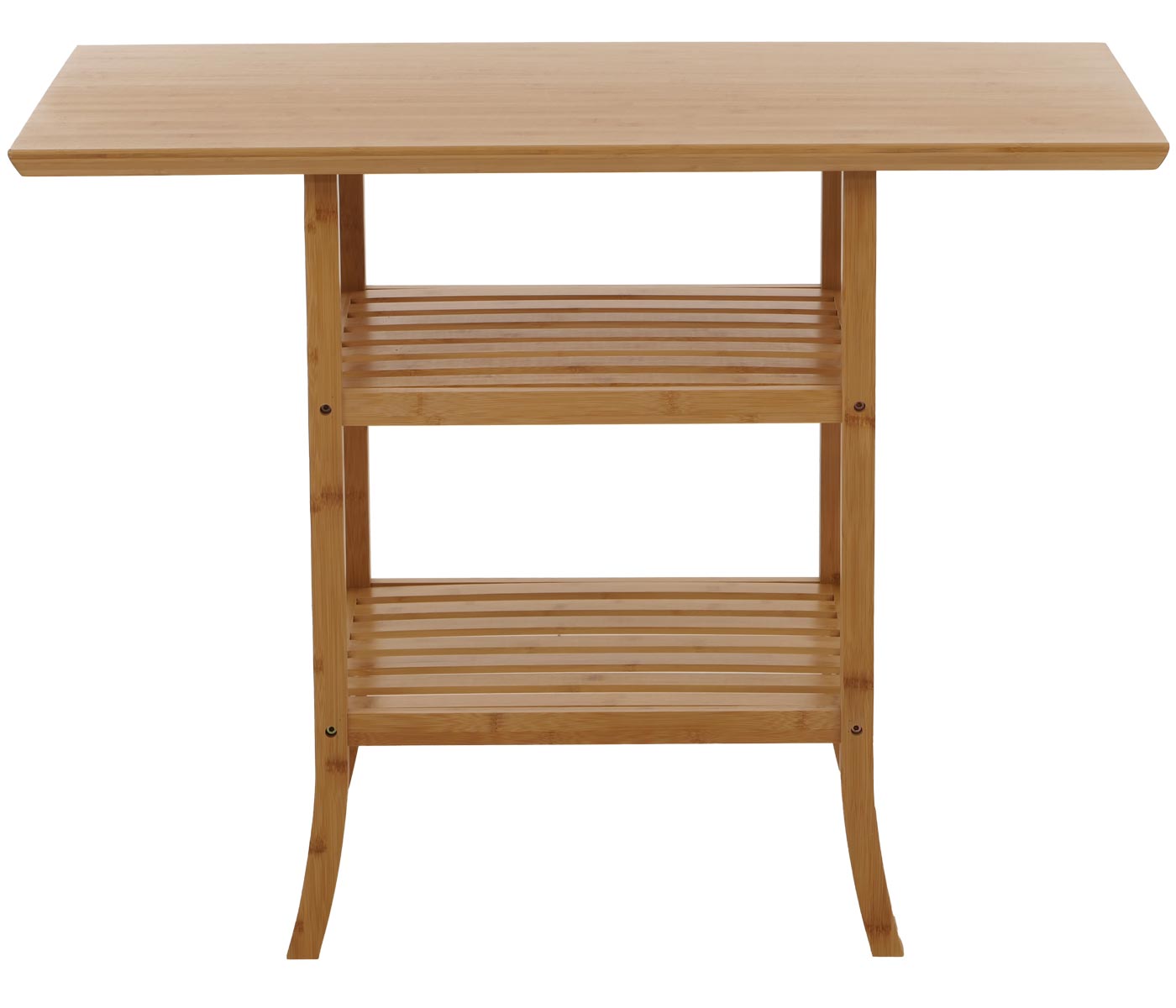 Cosmo Casa - Bamboe Tafel - Balkontafel - Bijzettafel - Eettafel - Multifunctionele Tafel - FSC Gecertificeerd - 100x60cm