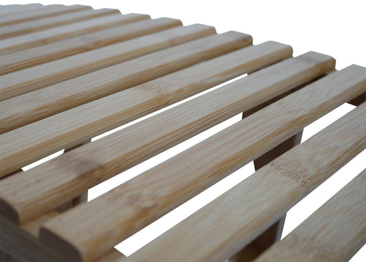 Cosmo Casa - Bamboe Wijnrek - Flessenrek voor 14 Flessen - FSC Gecertificeerd - 85x46x25cm