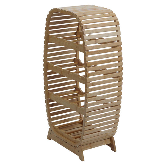 Cosmo Casa - Bamboe Wijnrek - Flessenrek voor 14 Flessen - FSC Gecertificeerd - 85x46x25cm