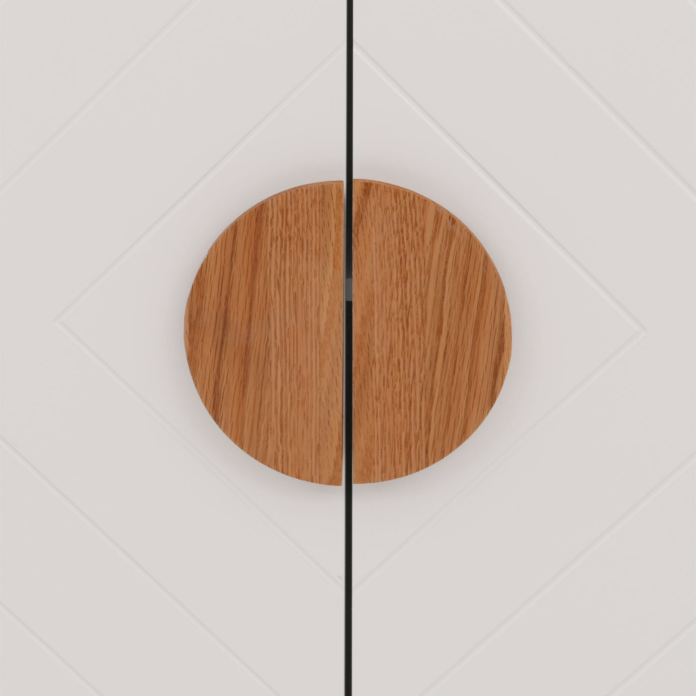 Cosmo Casa - Dressoir - Ladekast - Kast - Highboard Dressoir - Visgraatpatroon - Melamine Hout - Wit - 88x150x40cm