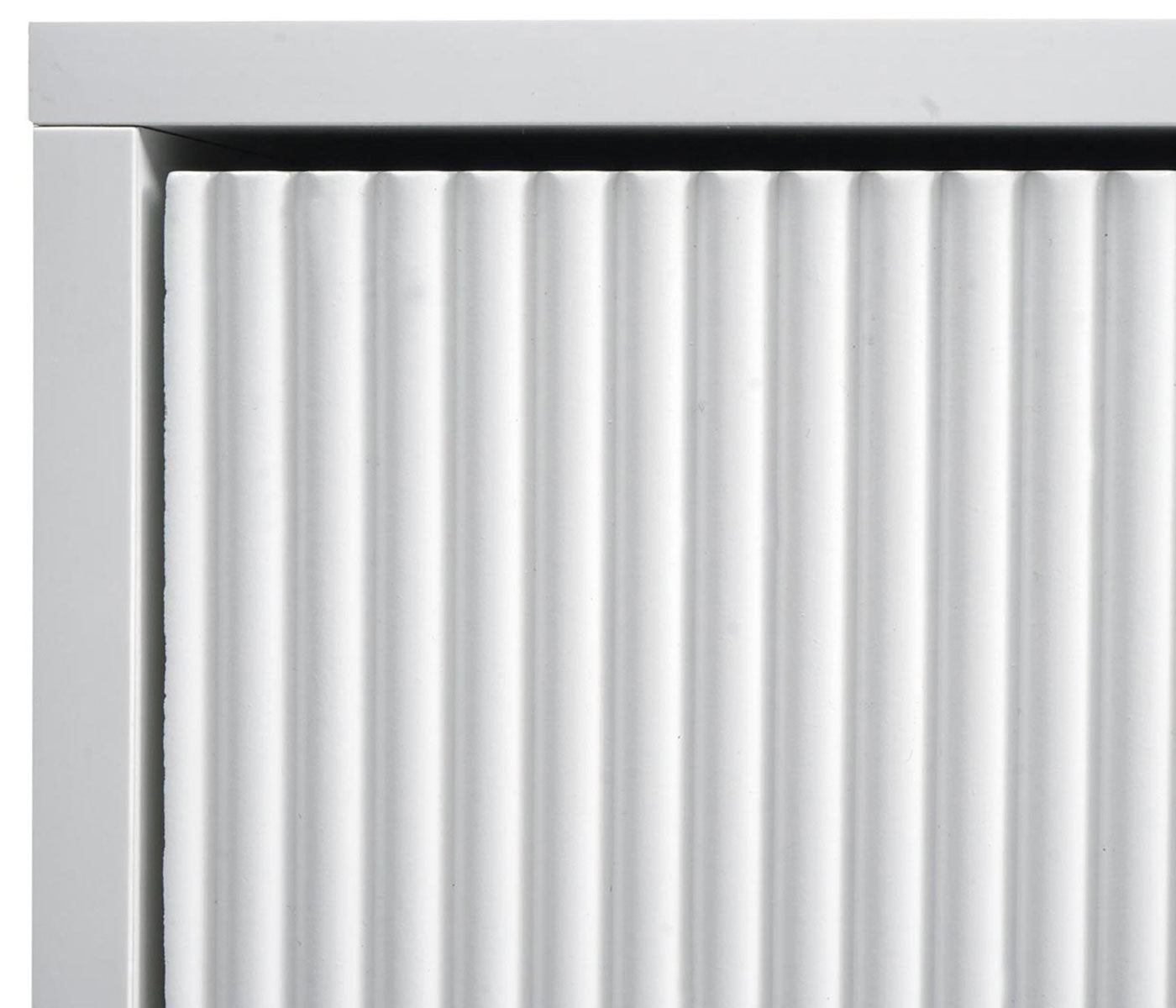 Cosmo Casa - Salontafel - Met Lades en Vakken - 3D Design - Melaminehout - Wit