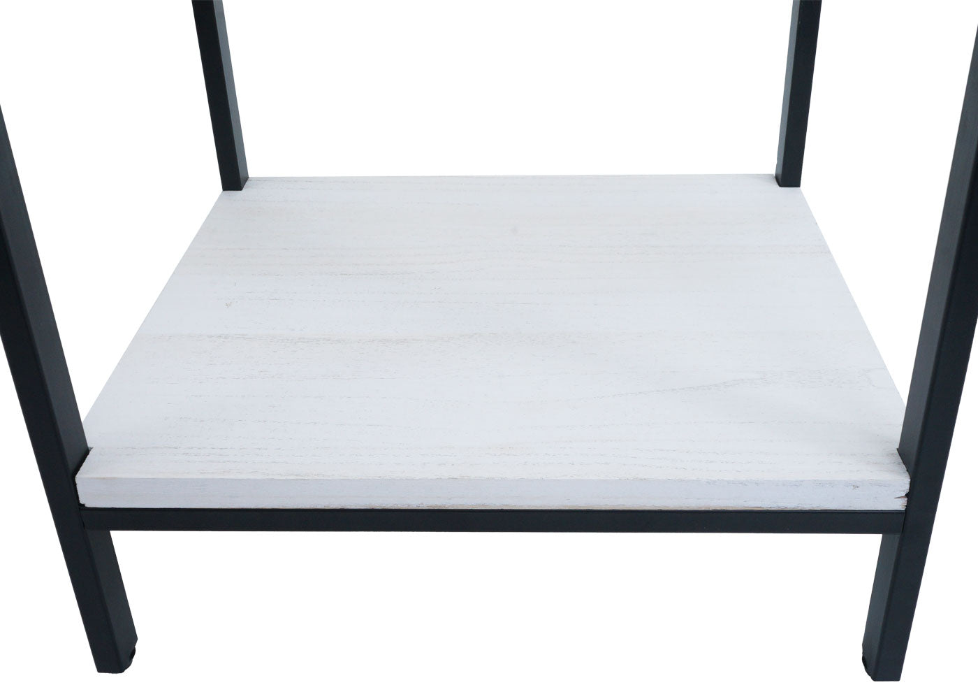 Cosmo Casa - Nachtkastje - Shabby Look - Paulowniahout - Lade - 59x43x36cm - Wit