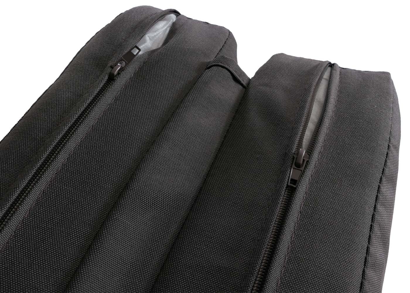 Cosmo Casa - XL Tuinligstoel - Bali Stijl - 10cm Bekleding - Aluminium - Donkergrijze Bekleding