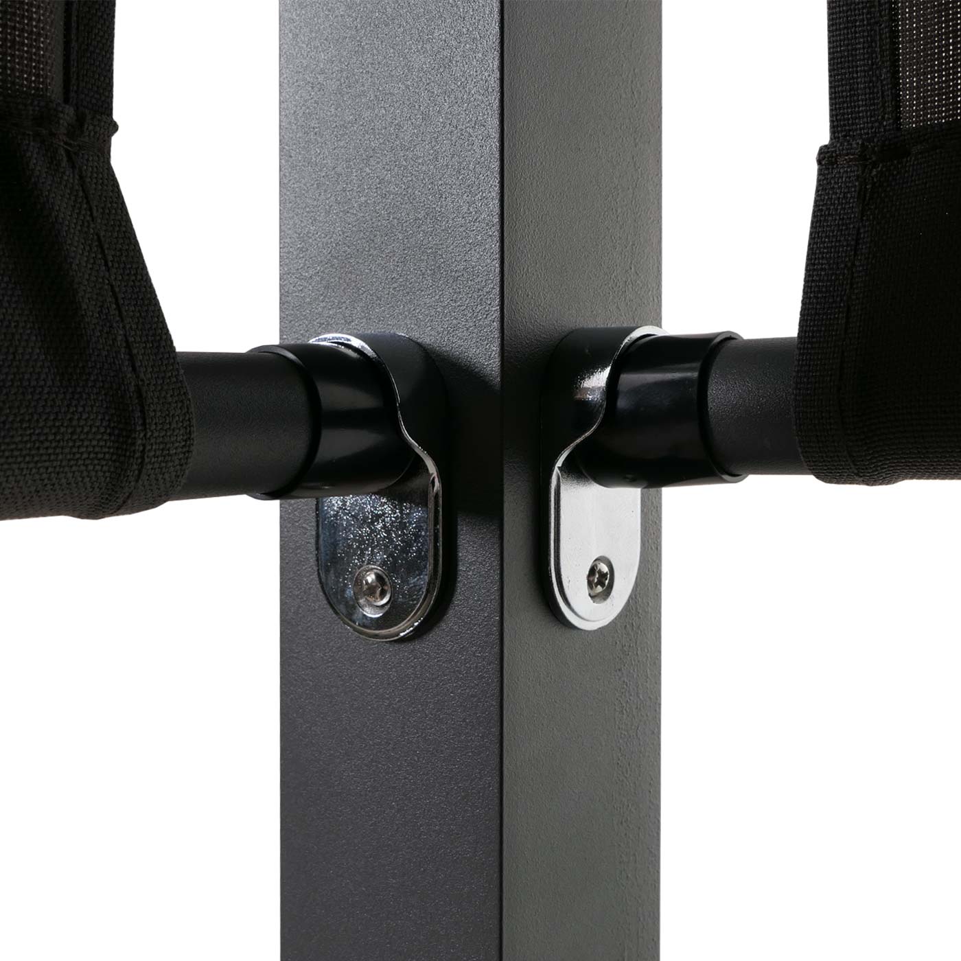 Cosmo Casa - XL Tuinligstoel - Bali Stijl - 10cm Bekleding - Aluminium - Donkergrijze Bekleding