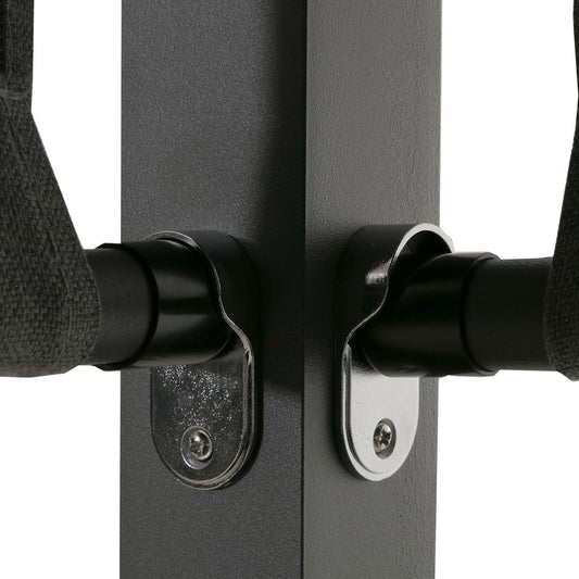 Cosmo Casa - XL Tuinligstoel - Bali Stijl - 10cm Bekleding - Aluminium - Grijze Bekleding