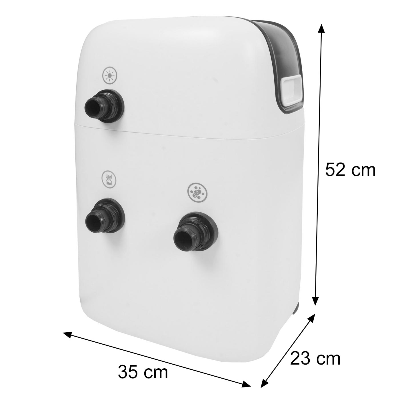 Cosmo Casa - Vervangende Pomp voor Whirlpool - Bedieningspaneel - Met Verwarmingsfunctie