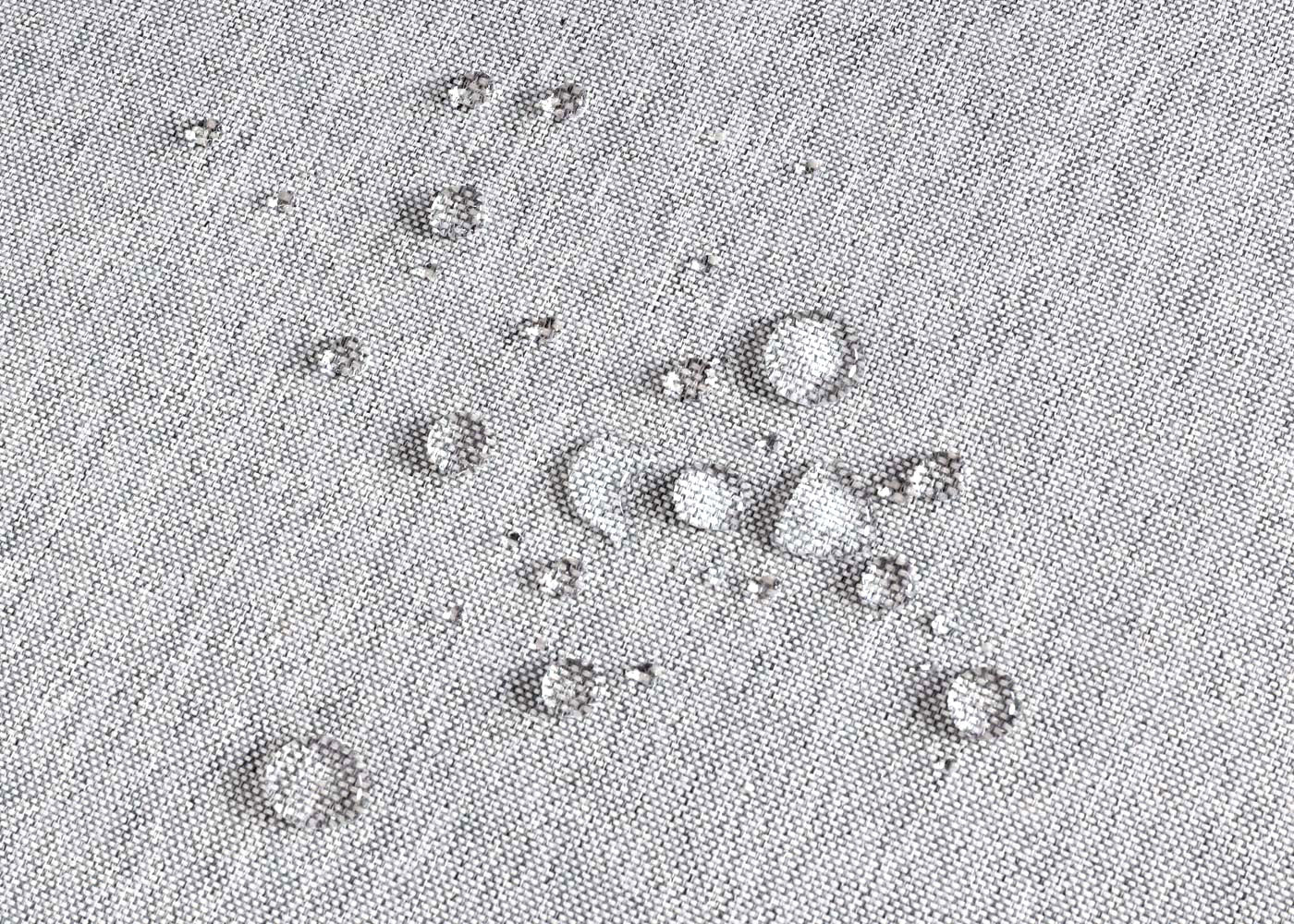 Cosmo Casa - Buitenfauteuil - Weerbestendig Touwgaas - Acaciahout - Donkergrijs Kussen - Lichtgrijs Frame