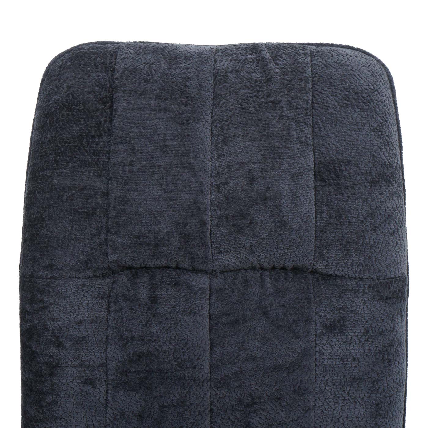 Cosmo Casa - Set van 2 Eetkamerstoelen - Draaibare Keukenstoel met Auto-Return - Chenille Textiel - Donkergrijs