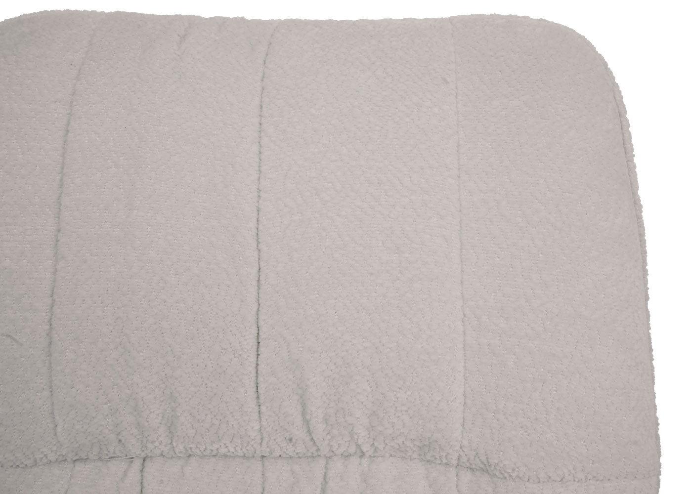 Cosmo Casa - Set van 2 Eetkamerstoelen - Roterende Armleuning met Auto-Return - Chenille Textiel - Crème