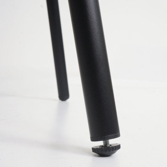 Cosmo Casa - Set van 2 Tuinstoelen - Zitkussens - Aluminium - Touwgaas - Antraciet - Lichtgrijze Bekleding