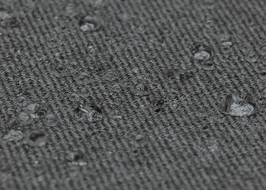 Cosmo Casa - Set van 2 Tuinstoelen - Zitbekleding - Aluminium - Touwgaas - Lichtgrijs - Donkergrijze Bekleding