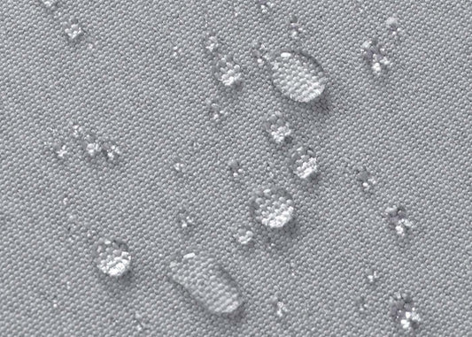 Cosmo Casa - Set van 2 Tuinstoelen - Zit- en Rugkussens - Aluminium - Touwgaas - Antraciet - Lichtgrijze Bekleding