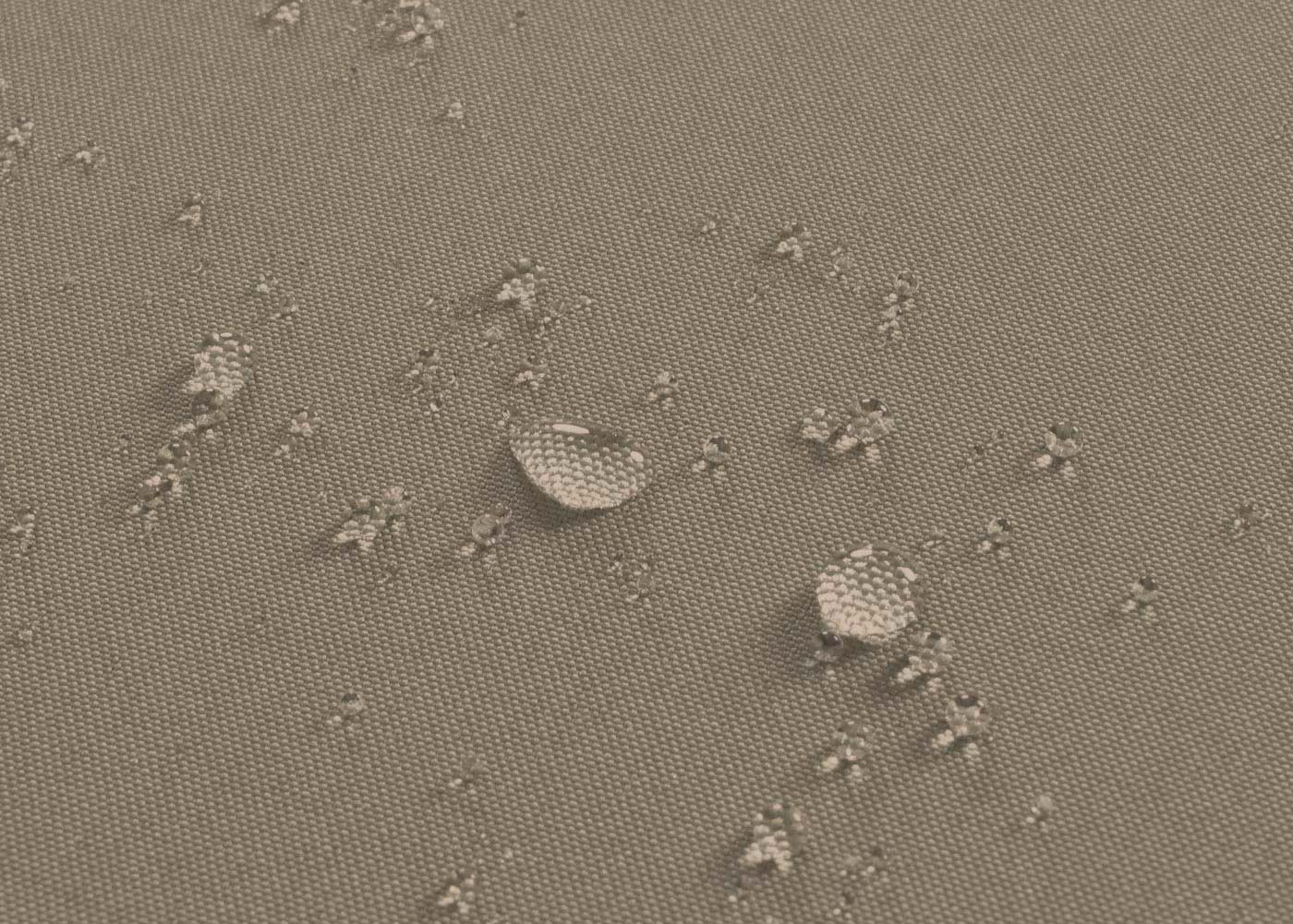 Cosmo Casa - Set van 2 Tuinstoelen - Zit- en Rugkussens - Aluminium - Touwgaas - Lichtgrijs - Taupe Bekleding