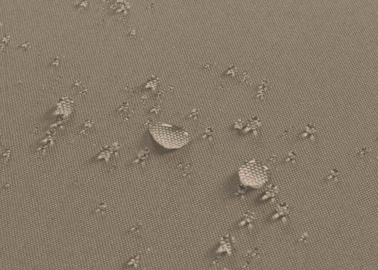 Cosmo Casa - Set van 2 Tuinstoelen - Zit- en Rugkussens - Aluminium - Touwgaas - Lichtgrijs - Taupe Bekleding