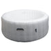 Cosmo Casa - Opblaasbare Whirlpool voor 4 Personen - Binnen & Buiten - Gelamineerd PVC - Rond - Grijs-Wit - 180 cm
