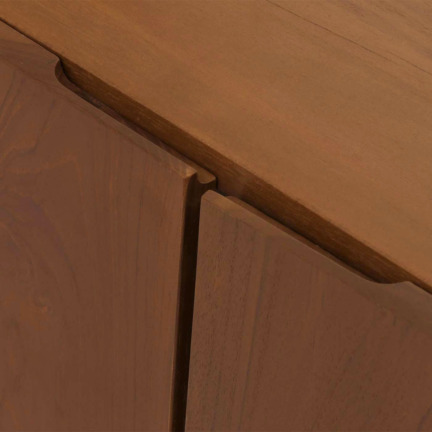 Cosmo Casa - Teak Badkamerset - IJdelheid Plank - Ladder Plank - Muur Spiegel - Badmat - Hoogwaardig B-Kwaliteit Teak