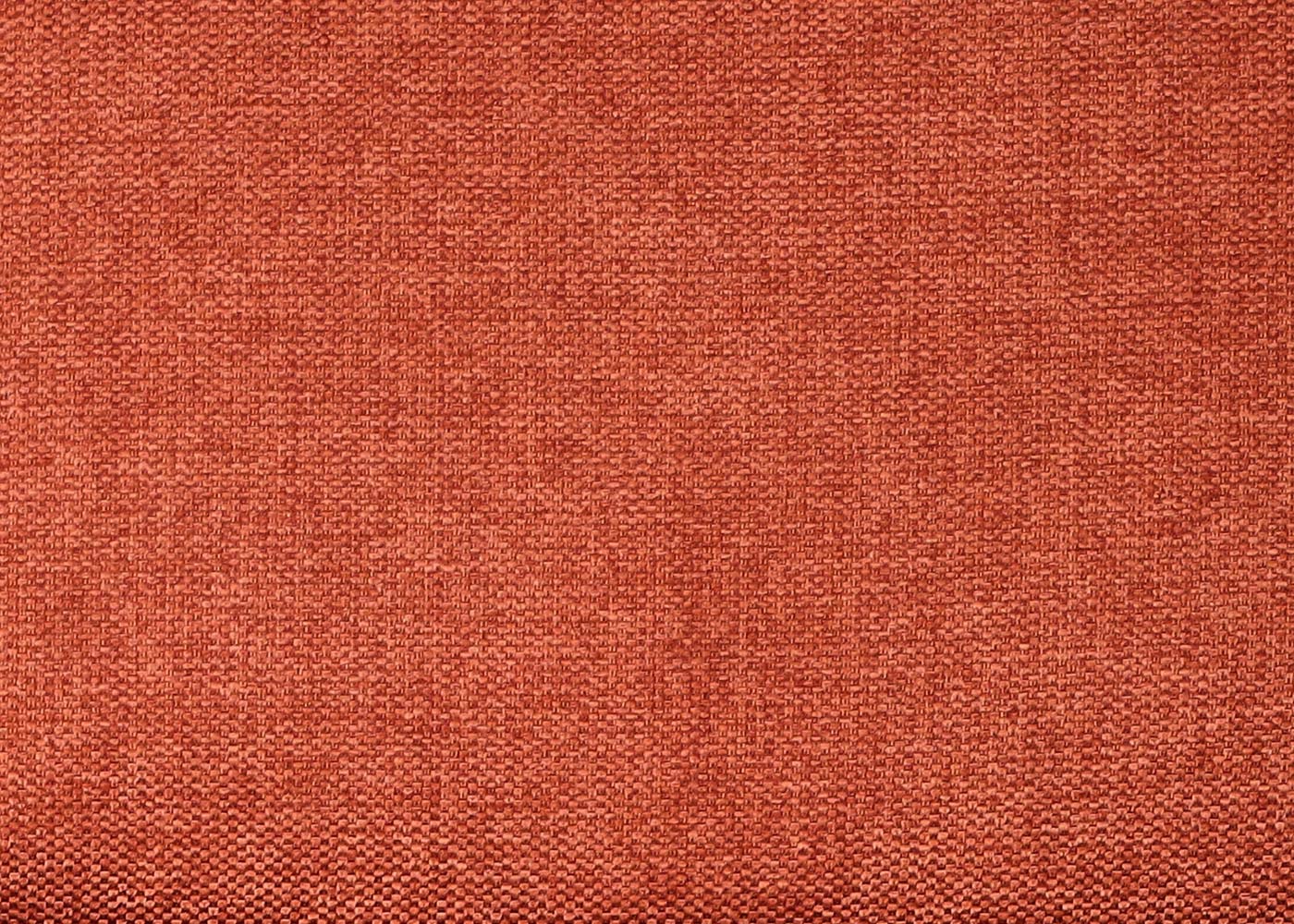 Cosmo Casa - Loungestoel - Vleugel - Textiel & Metaal - Terracotta-Bruin