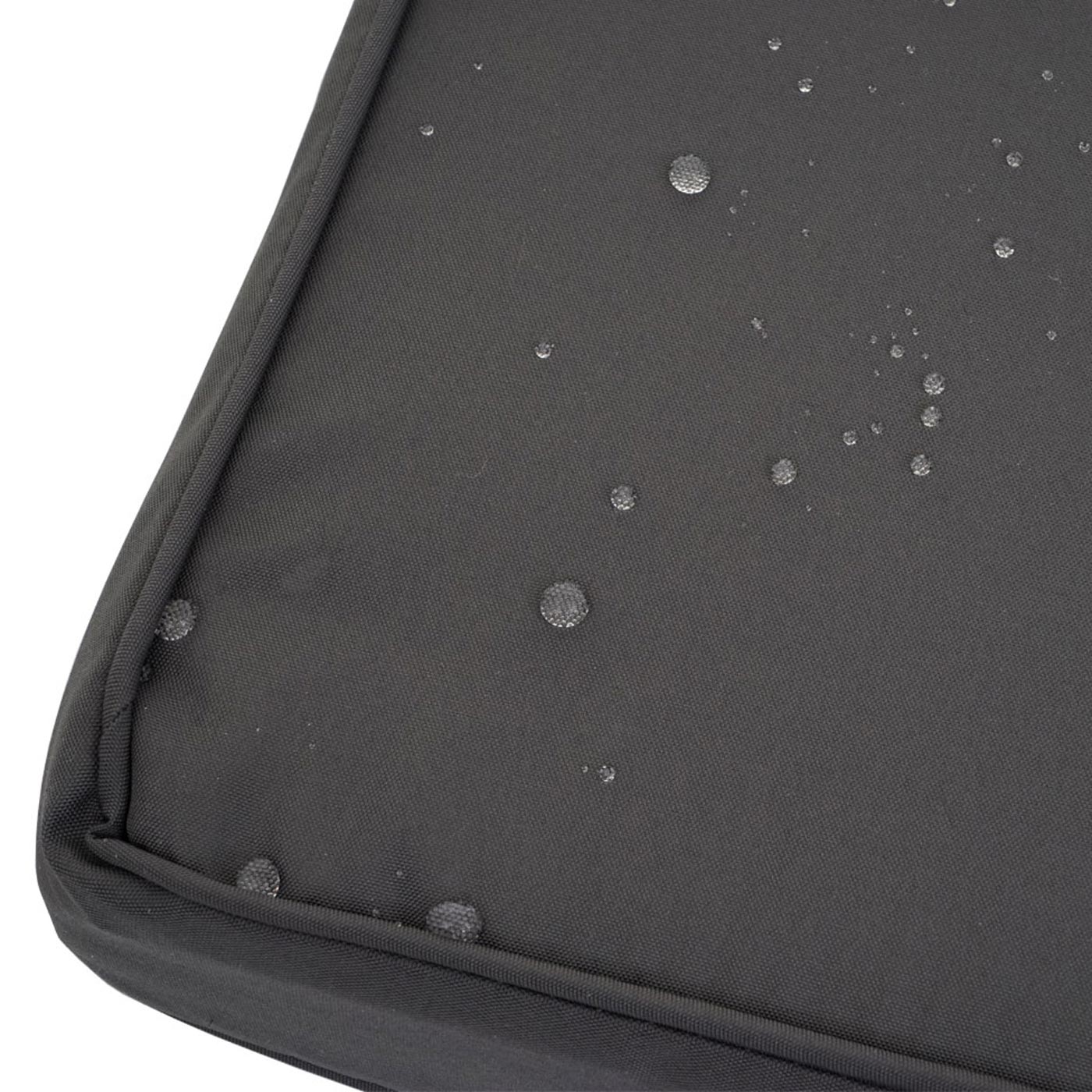 Cosmo Casa - Tuinlounge Set - Bank & Tafel - Metaal & Bekleding - Grijs