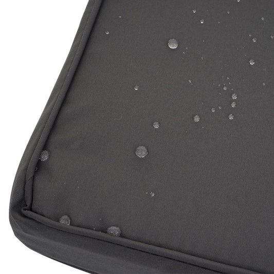 Cosmo Casa - Tuinlounge Set - Bank & Tafel - Metaal & Bekleding - Grijs