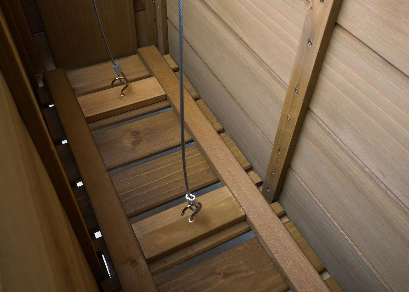 Cosmo Casa - Verhoogd Bed Plantenbak met Traliewerk - Dennenhout - Bruin - 145×85×50 cm