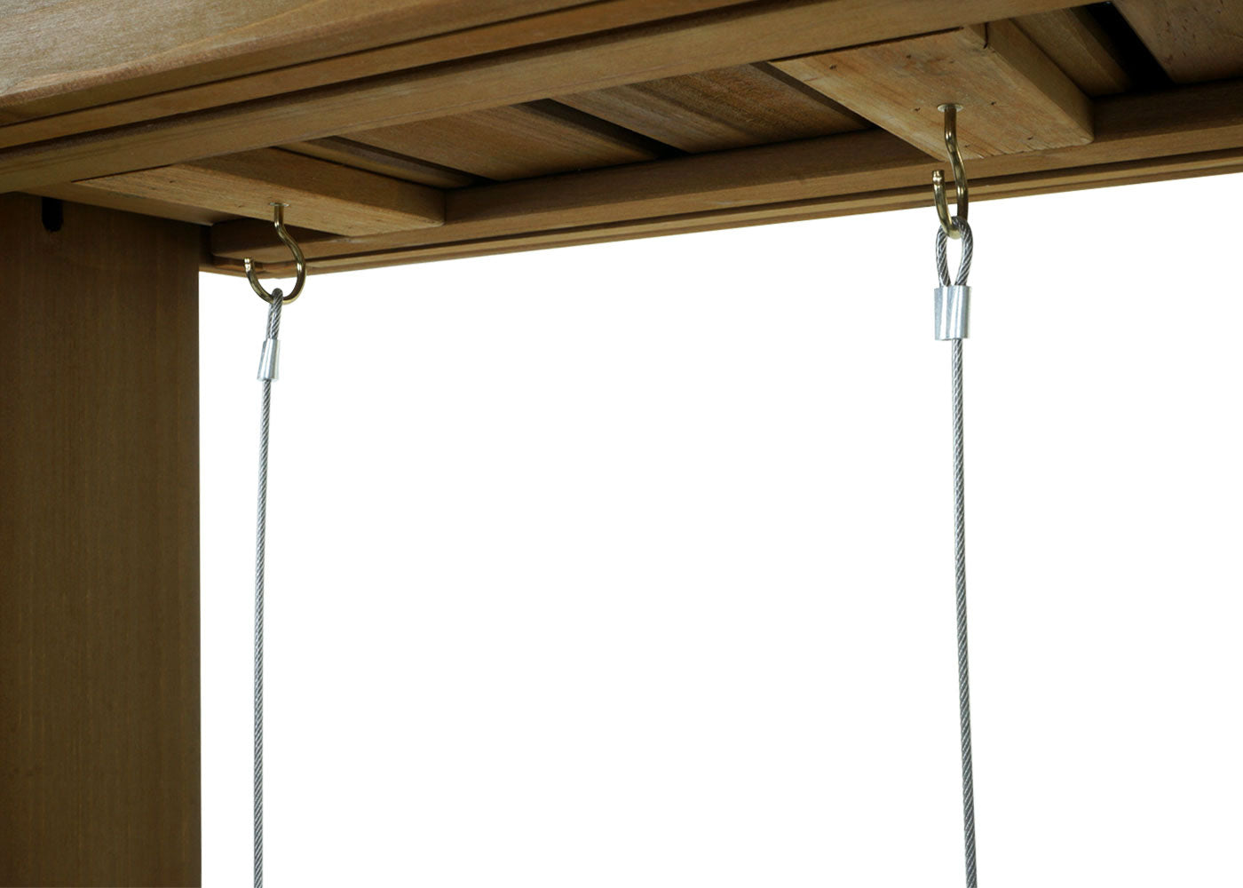 Cosmo Casa - Verhoogd Bed Plantenbak met Traliewerk - Dennenhout - Bruin - 145×85×50 cm