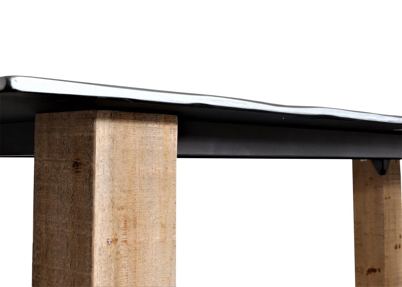 Cosmo Casa - Eettafel - Industrieel - Massief Hout - Naturel - 240×100 cm