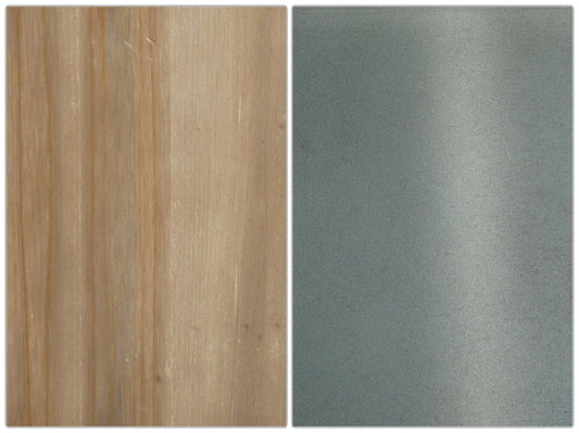 Cosmo Casa - Bijzettafel - Industrieel ladekast-design - Massief hout - Naturel met metaallook - 60×50×40 cm