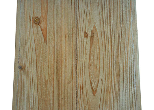 Cosmo Casa - Barkruk - Industrieel - Hout - Naturel met Metaallook