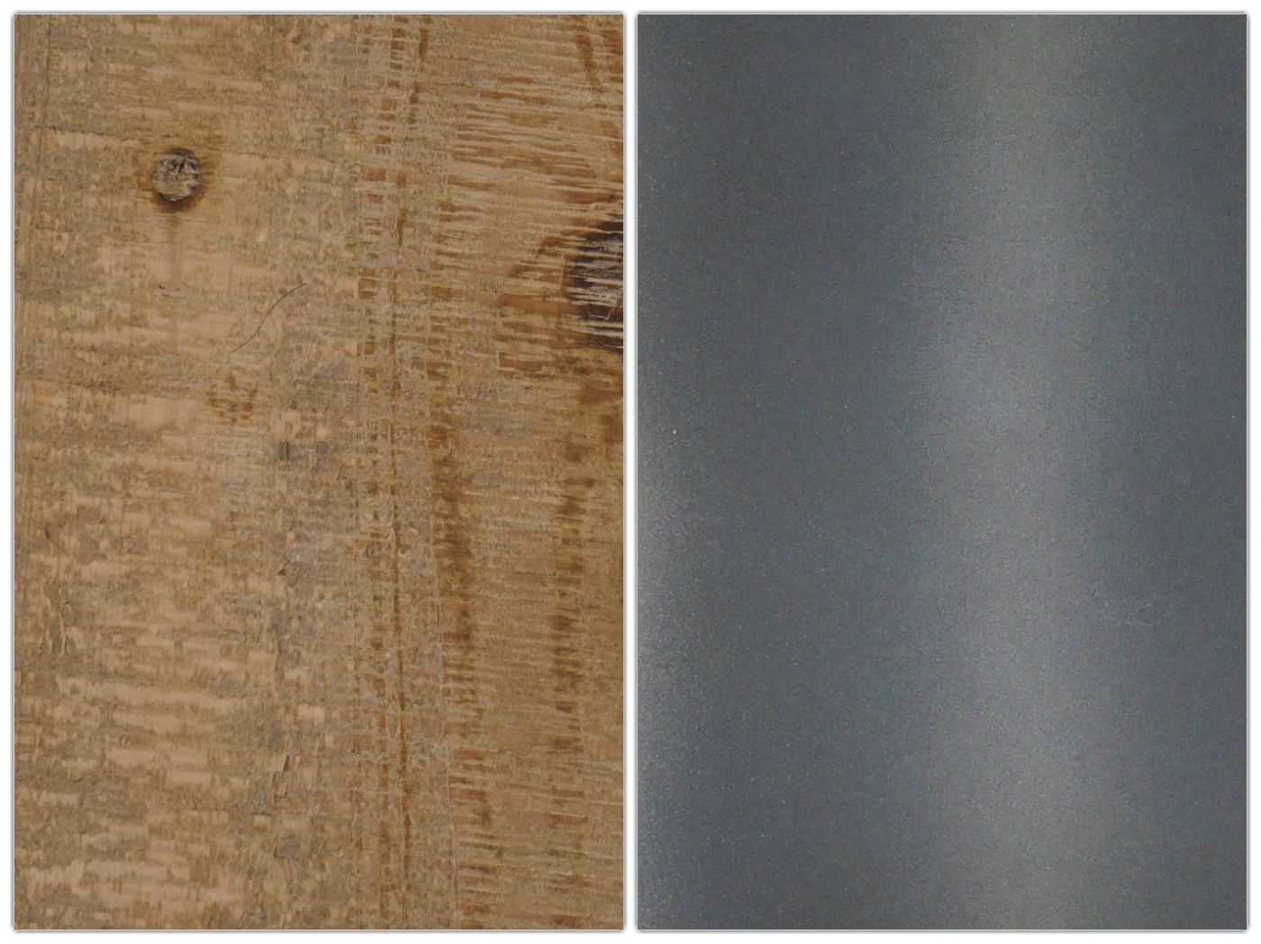 Cosmo Casa - Consoletafel - Industrieel - Massief Hout - Naturel - 80×60×40 cm