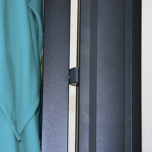 Cosmo Casa - Vervanghoes voor Luxe Zweefparasol - 3x4m (+5m) - Polyester - Turkoois