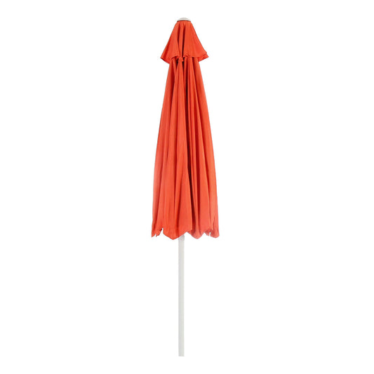 Cosmo Casa - Parasol - Tuinparasol - 2,7m Kantelbaar - Polyester Aluminium - 5kg - Terracotta