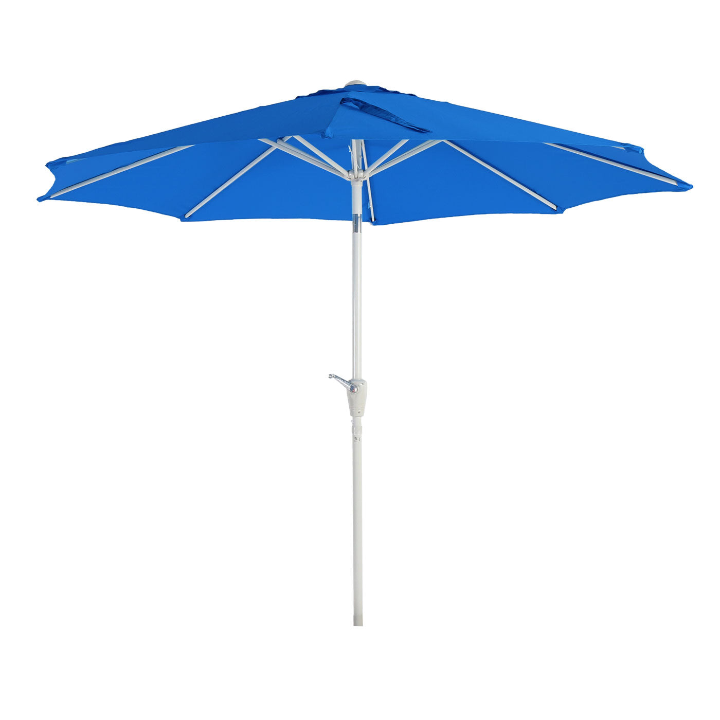 Cosmo Casa - Parasol - Tuinparasol - 3m kantelbaar - Polyester aluminium - 5kg - Blauw