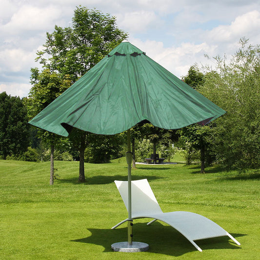 Cosmo Casa - Parasol - Tuinparasol - 2,7m Kantelbaar - Polyester Aluminium - 5kg - Groen