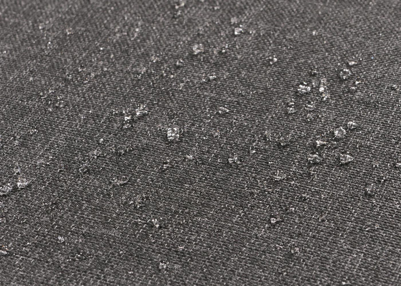 Cosmo Casa - Set van 2 Buitenfauteuils - Weerbestendig Touwgaas - Acaciahout - Grijze Kussens - Antraciet