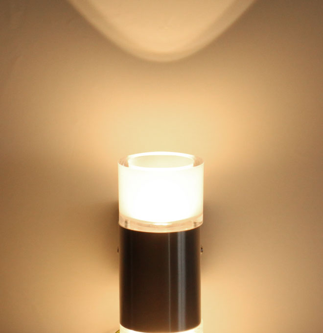 Cosmo Casa - Set van 2 Wandlampen - Met gloeilamp - Metaal - Chroom