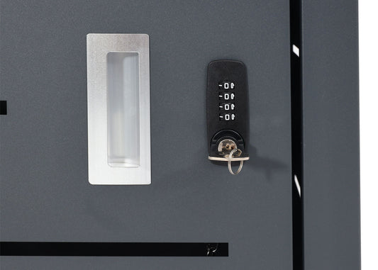 Cosmo Casa - 4-delige Prullenbakbekleding met Plantenbak - RVS-Metaal Combinatie - 78 kg - Uitbreidbaar - 110×230×62 cm