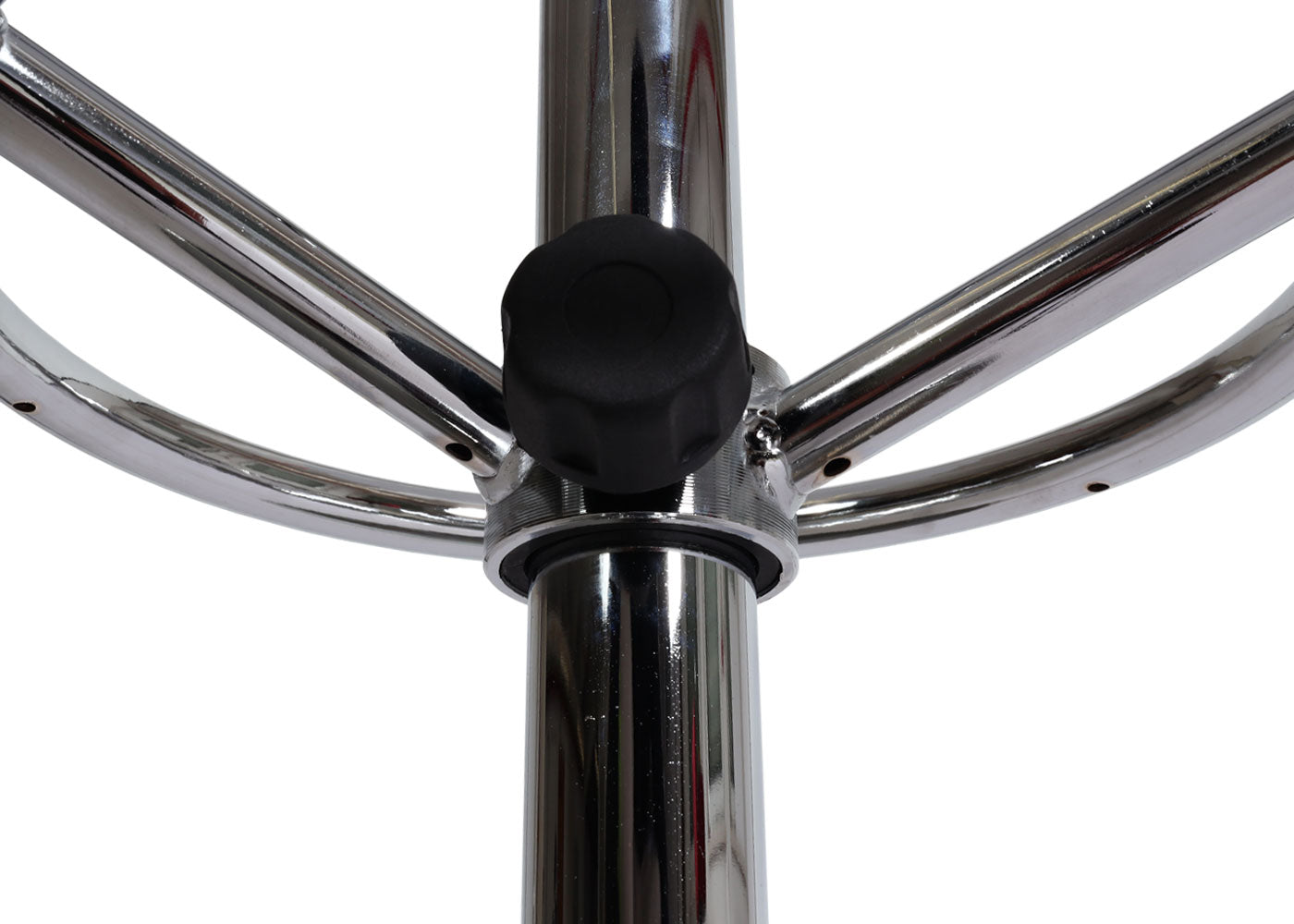 Cosmo Casa - Bartafel - Bistrotafel - Ontvangsttafel - Bari met Voetsteun - 60 cm - Wit