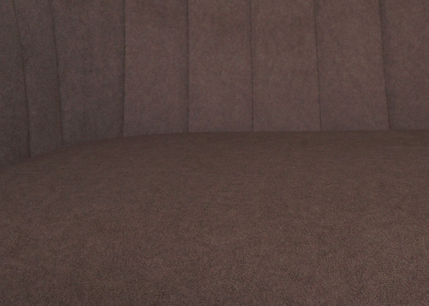 Cosmo Casa - Set van 6 Eetkamerstoelen - Draaibaar - Textiel - Bruin