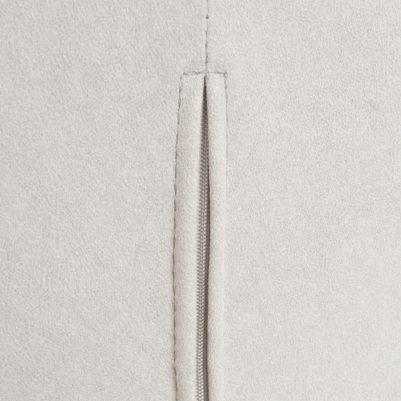 Cosmo Casa - Set van 6 Eetkamerstoelen - Gestoffeerd - Textiel - Crème-Beige